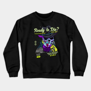 Tokebi's Cyberpunk Skull Cowboy Crewneck Sweatshirt